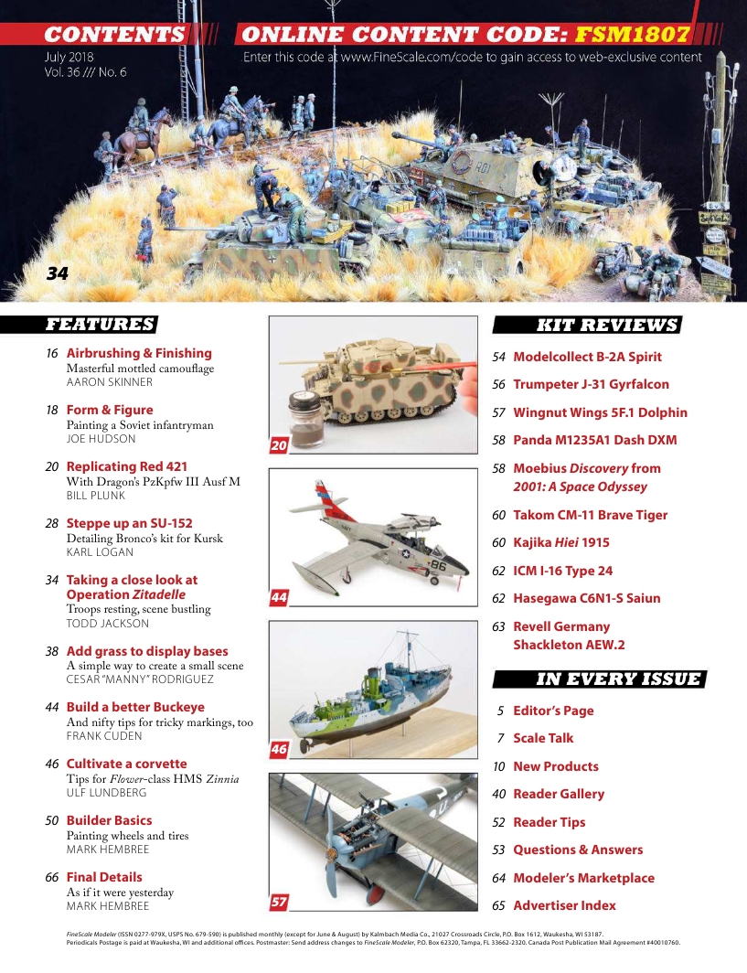 FineScale Modeler 2018-07 (Vol36-06)